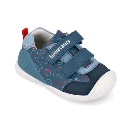 Biomecanics Biomecanics 262120-A556 Μπλε Παιδικό Sneaker Sneaker Αγόρι / Sneaker Boys 262120-A556-BIOMECANICS-ANATOMIKO-PAPOUTSI-SNEAKER-AGORI-PAIDIKA-PAPOUTSIA-TOPOLINO-D