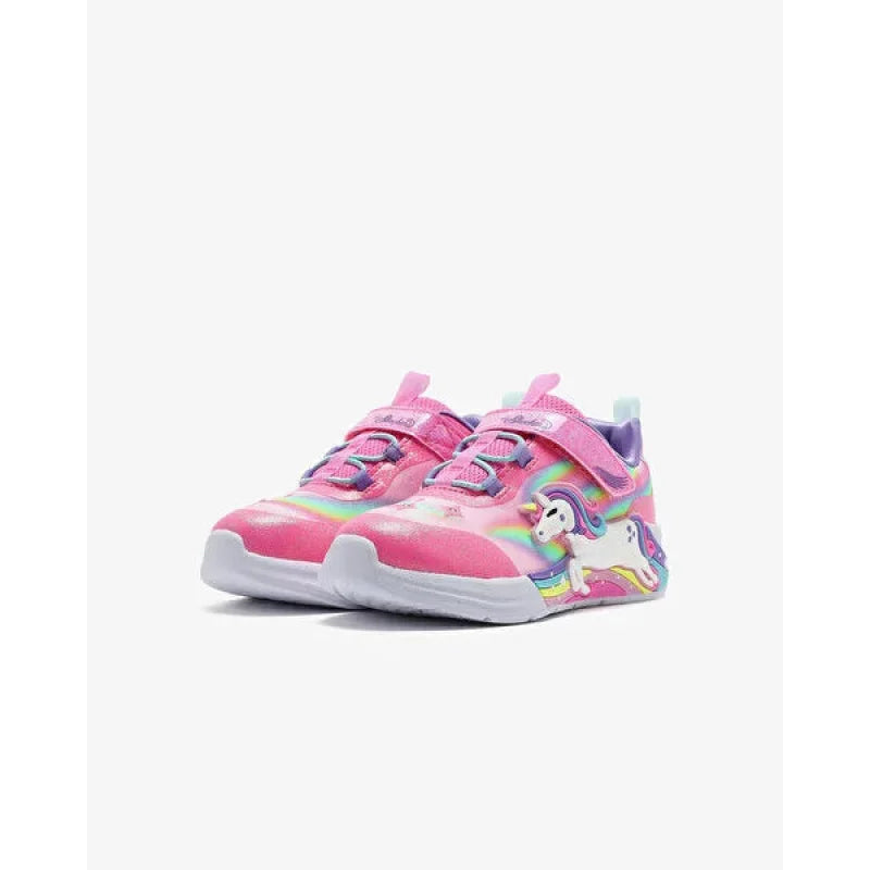 Skechers Skechers Παιδικά Sneakers Unicorn 302298N-PKMT με Φωτάκια Ροζ Παπούτσι Κορίτσι Φωτάκια / Shoes with Lights Girl 302298N-PKMT03
