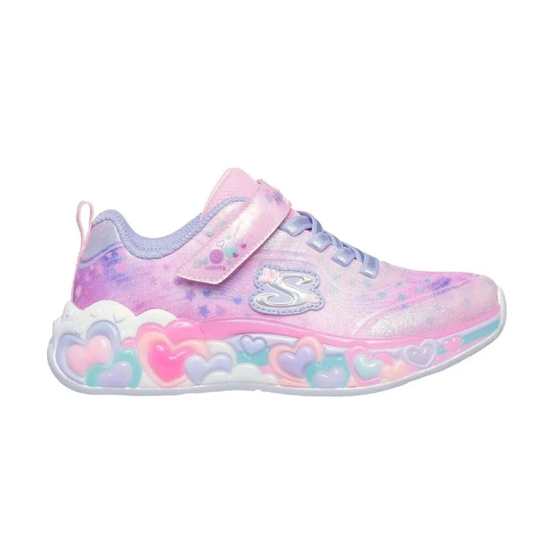 Skechers Skechers Παιδικά Αθλητικά Με Φωτάκια Για Κορίτσια Πολύχρωμο 302696L-LPMT Παπούτσι Κορίτσι Φωτάκια / Shoes with Lights Girl 302696L_LPMT_A