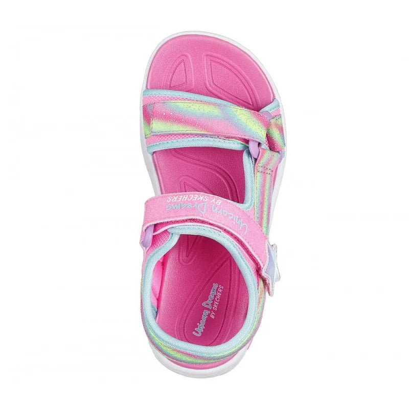 Skechers Skechers Σανδάλια Unicorn Dreams Sandal-Dreamy Unicorns 303107L-PKMT με φωτάκια Ροζ Πέδιλο Κορίτσι Φωτάκια / Sandal Girls Lights 3031072-1100x1100w