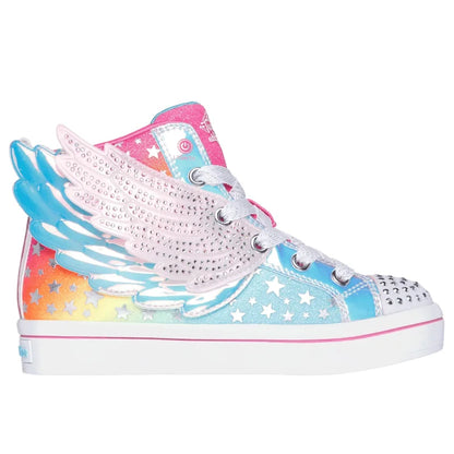 Skechers Παιδικά Sneakers Twinkle Toes: Twi-Lites 2.0 - Dreamy Wings Πολύχρωμα