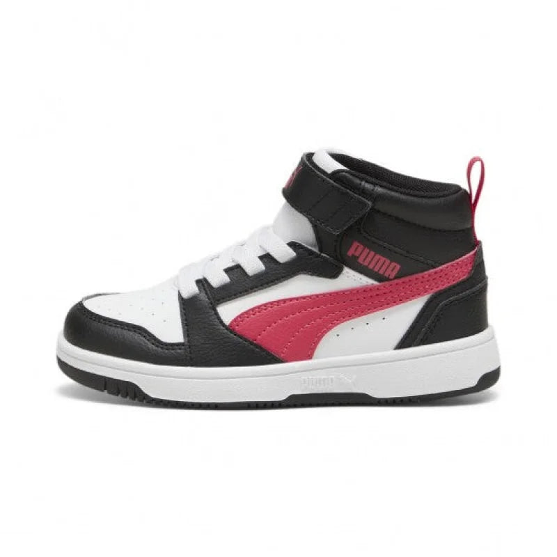 Puma Παιδικά Sneakers High Λευκά φουξια