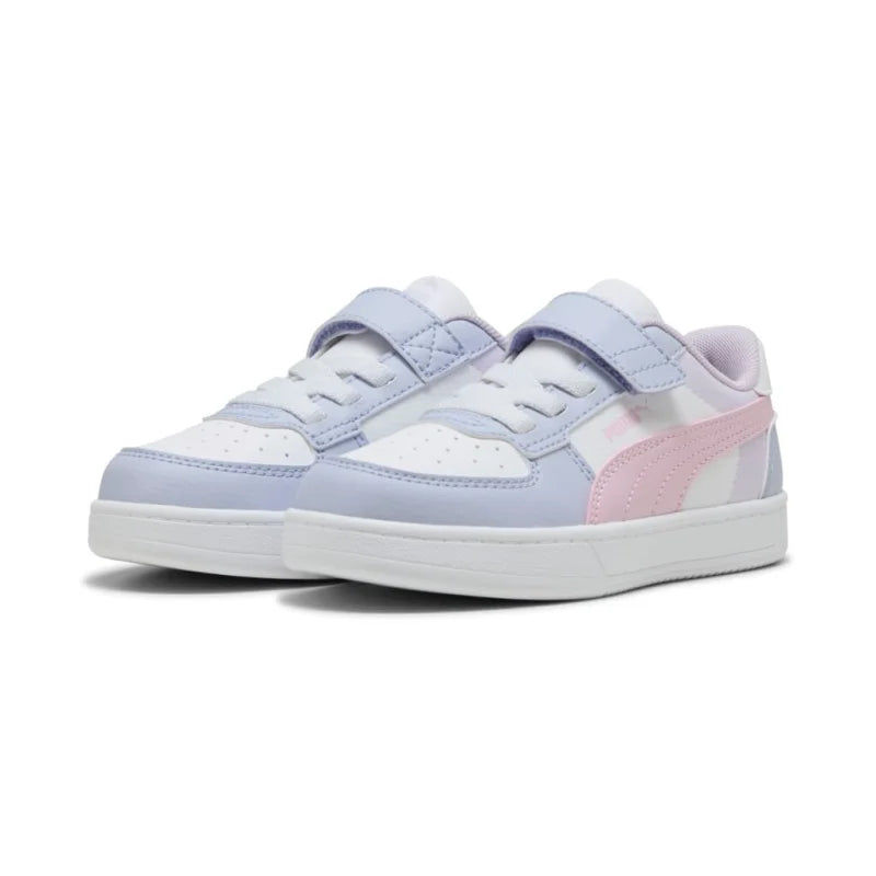 Puma Puma Caven 2.0 Block AC+ PS Παιδικά Sneakers Λευκό 394462-15 Sneaker Κορίτσι / Sneaker Girl 394462_15