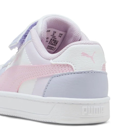 Puma Puma Caven 2.0 Block AC+ Inf Παιδικά Sneakers Λευκό 394463-15 Sneaker Κορίτσι / Sneaker Girl 394463_15_bv