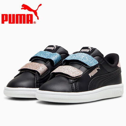 Puma Παιδικά Sneakers με Σκρατς μαυρα