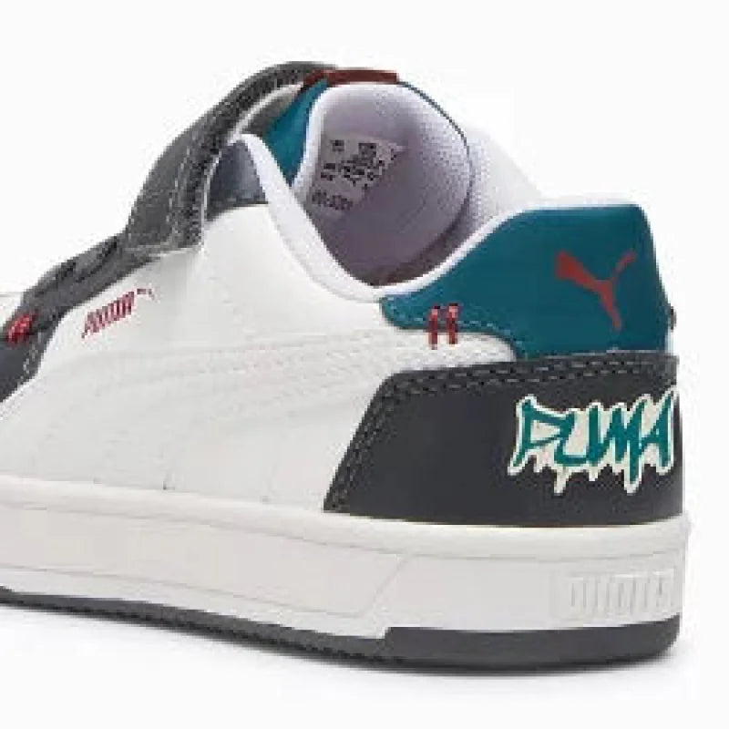 Puma Παιδικά Sneakers Caven 2.0 Ps με Σκρατς Πολύχρωμα