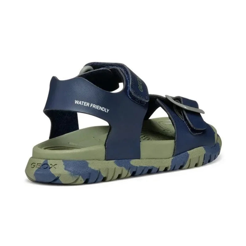 Geox Geox J35HMA 00054 CF4A3 Παιδικά Πέδιλα Borealis Navy/Military Πέδιλο Αγόρι / Sandals Boy 3_0vu3-93