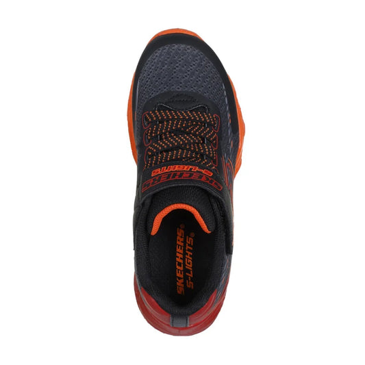 Skechers Skechers Vortex 2.0 Παιδικά Sneakers Μαύρα Παπούτσι Αγόρι Φωτάκια / Shoes with Lights Boy 400604_BKRD_B
