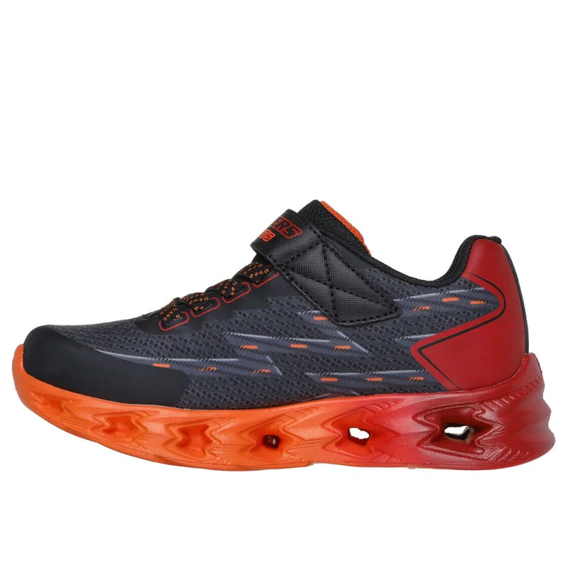 Skechers Skechers Vortex 2.0 Παιδικά Sneakers Μαύρα Παπούτσι Αγόρι Φωτάκια / Shoes with Lights Boy 400604_BKRD_D