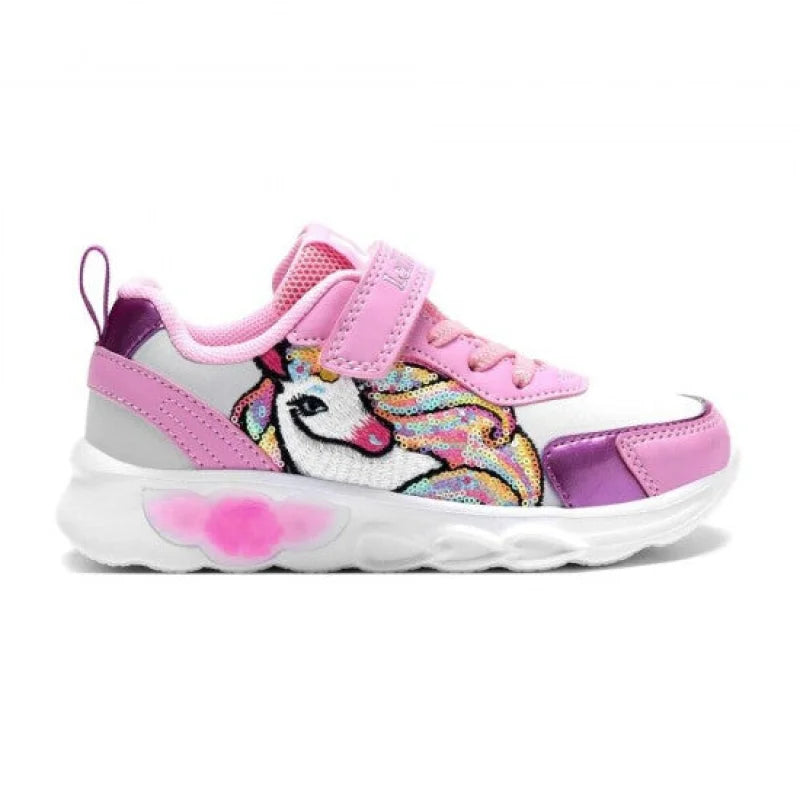 Lelli Kelly Lelli Kelly Παιδικά Sneakers με Φωτάκια για Κορίτσι Ροζ LKAL4452-RO02 Παπούτσι Κορίτσι Φωτάκια / Shoes with Lights Girl 44521-550x550
