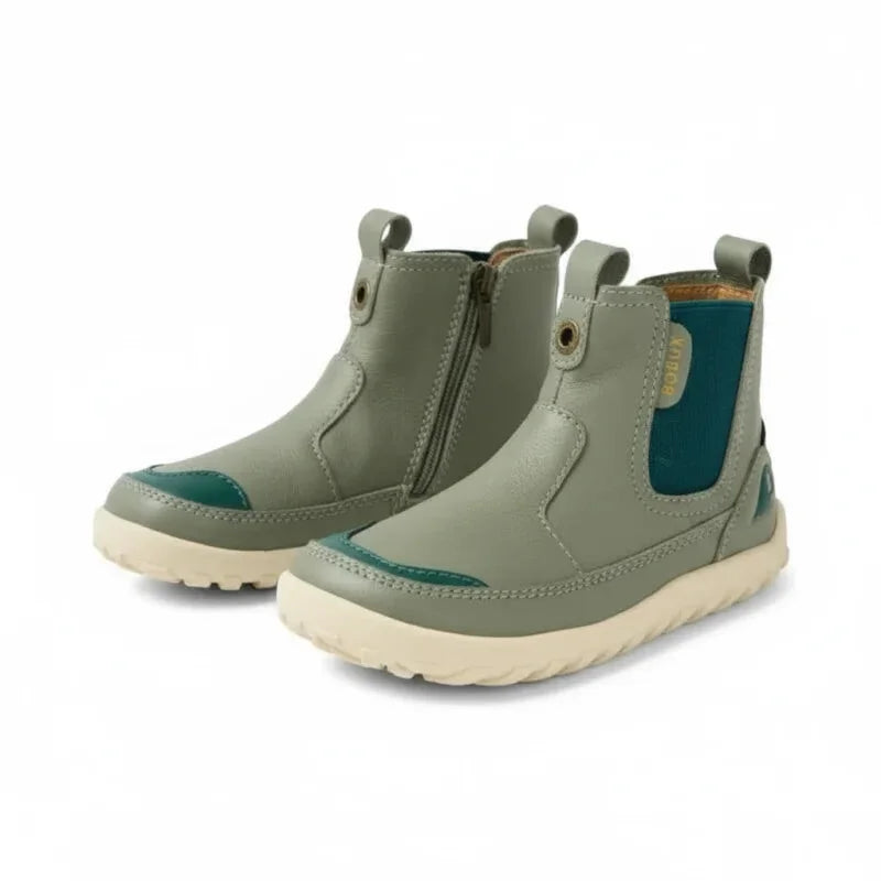 Bobux Bobux Ανατομικά Δερμάτινα Μποτάκια για Αγόρια iWalk (No: 22-26) Trail Πράσινα Μποτάκι Αγόρι / Boots Boys 45-2_01eaeac0-4272-4fe3-974d-ec3463c88708