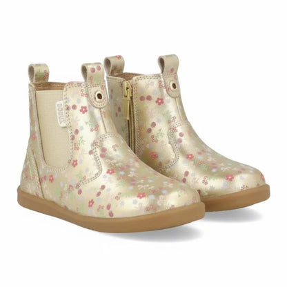 Bobux Bobux Ανατομικά Δερμάτινα Μποτάκια Jodhpur για Κορίτσια - Χρυσά με Λουλουδάκια Μποτάκι Κορίτσι / Boots Girl 45-2_b96fdc65-f835-42fd-8ed1-e224684f1548