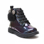 Ricco Ricco Mondo Ανατομικά Δερμάτινα Παιδικά Αρβυλάκια με Φερμουάρ Μαύρο Μποτάκι Κορίτσι / Boots Girl 45_184e7eba-94ed-4bfb-8a97-c534b3f462e7