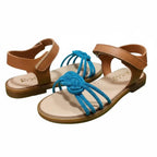 Ricco Ricco Ελληνικά Παιδικά Ανατομικά Πέδιλα για Κορίτσια Τυρκουάζ Πέδιλο Κορίτσι / Sandals Girl 45_3718ea4a-101e-44fa-8994-416130778dfd