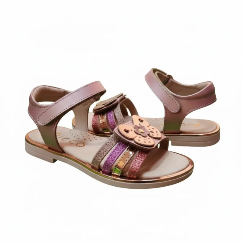Ricco Παιδικά Ελληνικά Δερμάτινα Πέδιλα Χειροποίητα Ανατομικά για Κορίτσια Ricco Χαλκος Πέδιλο Κορίτσι / Sandals Girl 45_3dc4da70-efc9-434f-9b72-b366db7256f7