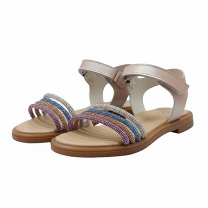 Ricco Ricco Παιδικά Δερμάτινα Πέδιλα Χειροποίητα Ανατομικά για Κορίτσια Χάλκος Πέδιλο Κορίτσι / Sandals Girl 45_47f790a0-a273-4c7a-bcaa-641a27953d72