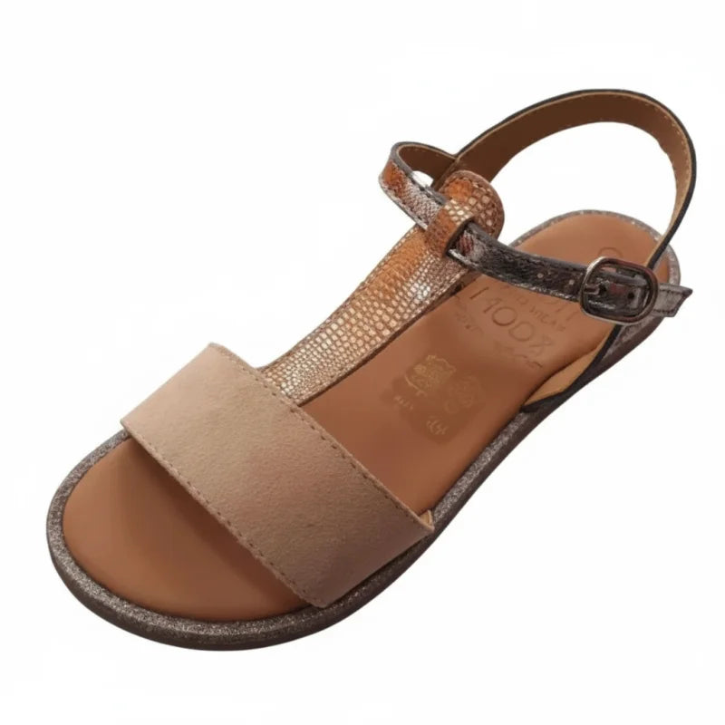 Mod8 Mod8 Παιδικά Δερμάτινα Πέδιλα για Κορίτσια καφέ Πέδιλο Κορίτσι / Sandals Girl 45_4ca83746-66b3-43b1-b686-c4d481a2a97a