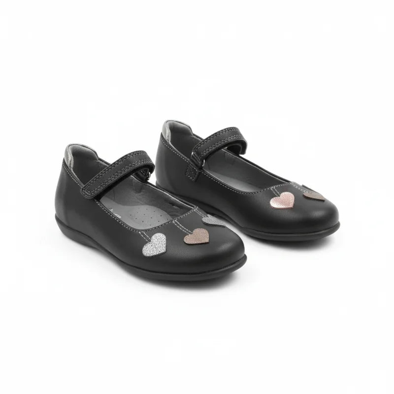Arties Παιδικές Δερμάτινες Μπαλαρίνες Arties Μαύρες Μπαρέτα/ Ballerina / Flat Shoes Girl 45_63fbd364-e5eb-4852-8d1f-bf45074d10f1