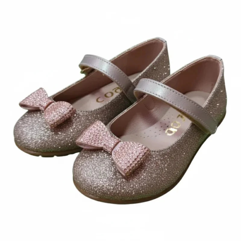 Ricco Ricco Mondo Παιδικές Μπαλαρίνες Ανατομικές με Σκρατς Αμμος Γκλιτερ Μπαρέτα/ Ballerina / Flat Shoes Girl 45_82460c8f-25aa-4c13-92a4-bcef32ea6847