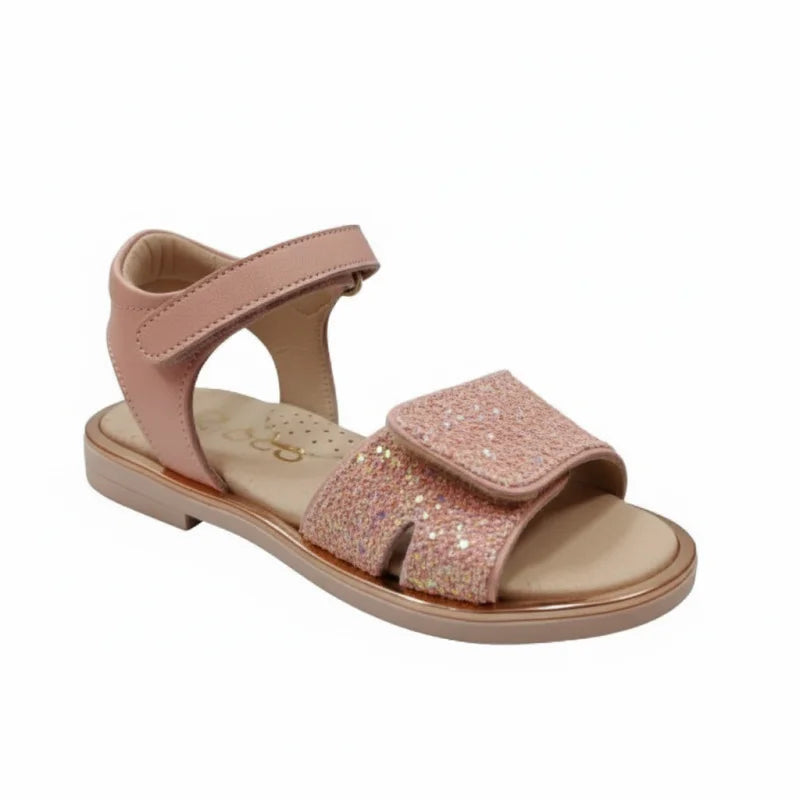 Ricco Ricco Παιδικά Ελληνικά Δερμάτινα Πέδιλα Χειροποίητα Ανατομικά για Κορίτσια Ροζ Πέδιλο Κορίτσι / Sandals Girl 45_8303c53c-1229-48b1-bb59-27b4d120ef2f