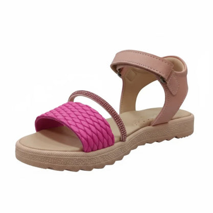 Ricco Ricco Παιδικά Ελληνικά Δερμάτινα Πέδιλα Χειροποίητα Ανατομικά για Κορίτσια Ροζ Φουξια Πέδιλο Κορίτσι / Sandals Girl 45_92e17b60-8902-45a6-9d3c-8a7c7d3e3e4f
