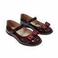 Ricco Ricco Παιδικές Ελληνικές Δερμάτινές Μπαλαρίνες Χειροποίητες Ανατομικές για Κορίτσια Μπορντό Μπαρέτα/ Ballerina / Flat Shoes Girl 45_ab5e1f82-d10d-4df5-be89-12115df895ea