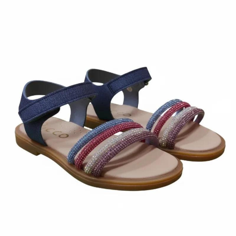 Ricco Ricco Δερμάτινο Ανατομικό Πέδιλο για Κορίτσια Τζην Μπλε Πέδιλο Κορίτσι / Sandals Girl 45_b8f4dab0-6cf0-44d3-b93d-252747e19854