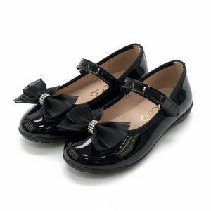 Ricco Ricco Παιδικές Δερμάτινες Μπαλαρίνες Χειροποίητες Ανατομικές για Κορίτσια Μαύρη Μπαρέτα/ Ballerina / Flat Shoes Girl 45_c46829ad-b1ee-4312-9792-9f7d8bc10e01