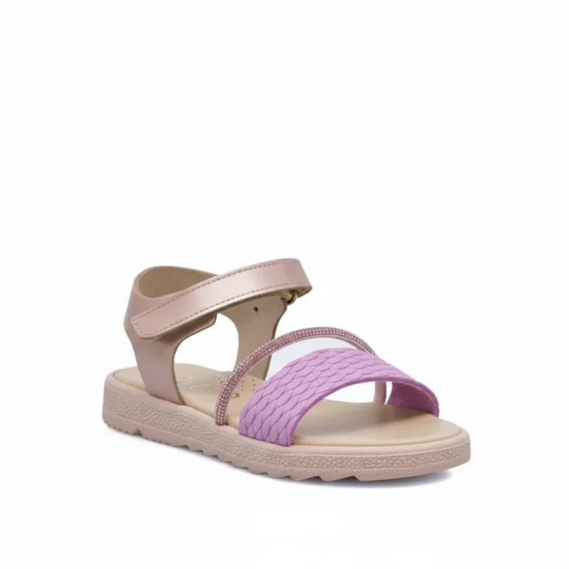 Ricco Ricco Παιδικά Ελληνικά Δερμάτινα Πέδιλα Χειροποίητα Ανατομικά για Κορίτσια Λιλά Πέδιλο Κορίτσι / Sandals Girl 45_d37ba090-2634-4491-9c2a-2d299c7b07d4
