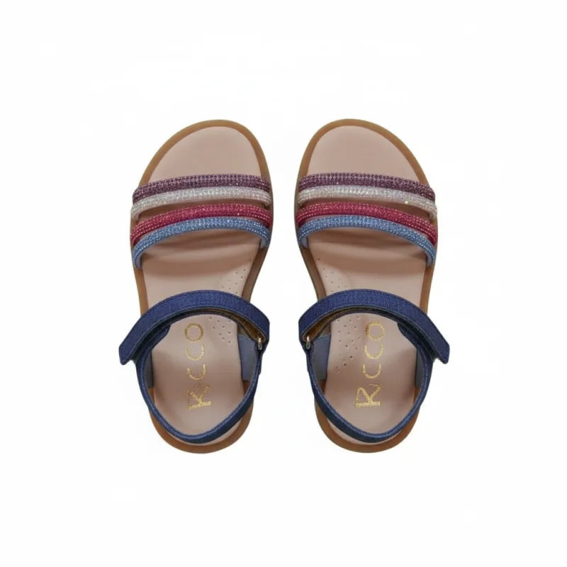 Ricco Ricco Δερμάτινο Ανατομικό Πέδιλο για Κορίτσια Τζην Μπλε Πέδιλο Κορίτσι / Sandals Girl 9022a705161ff42b7879d88f1fd6d0e8_06aabcc6-05e4-49cd-bdcd-187641b589d1