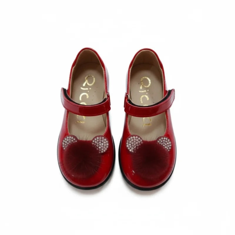 Ricco Ricco Mondo Παιδικές Μπαλαρίνες Ανατομικές με Σκρατς Λουστρίνι Κόκκινο Μπαρέτα/ Ballerina / Flat Shoes Girl 9022a705161ff42b7879d88f1fd6d0e8_3a3c50f0-9492-4361-bdf2-a08581bf1e1e