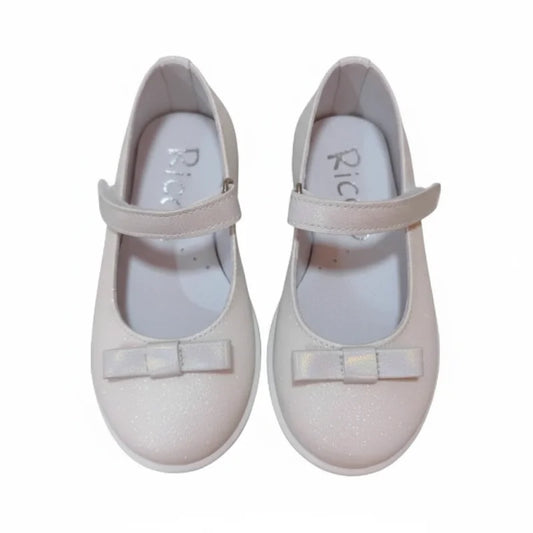 Ricco Ricco Mondo Παιδικές Μπαλαρίνες Ανατομικές με Σκρατς Δερμάτινες Λευκό Μπαρέτα/ Ballerina / Flat Shoes Girl 9022a705161ff42b7879d88f1fd6d0e8_450e17f8-1fac-4cc1-ae76-3c8b39086151