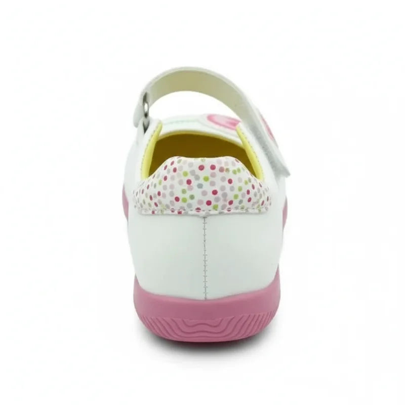 Αgatha Ruiz De La Prada Agatha Ruiz De La Prada Παιδικές Μπαλαρίνες με Σκρατς Δερμάτινες Λευκές Μπαρέτα/ Ballerina / Flat Shoes Girl 9022a705161ff42b7879d88f1fd6d0e8_95eeeea2-8a1e-48b6-aa59-82e8772de1bd