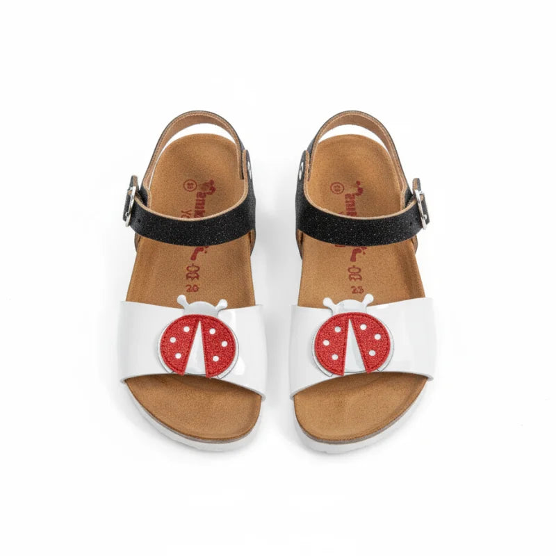 Bionatura Bionatura Δερμάτινα Παιδικά Πέδιλα για Κορίτσια Άσπρο Μαύρο Πέδιλο Κορίτσι / Sandals Girl 9022a705161ff42b7879d88f1fd6d0e8_96f1c138-eac7-4e37-b831-ff2c7b1e8821