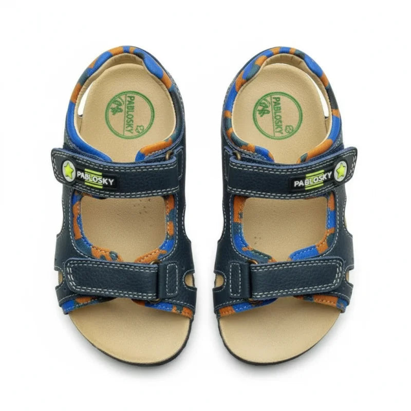 Pablosky Pablosky παιδικά ανατομικά δερμάτινα πέδιλα για αγόρια Μπλε Navy Πέδιλο Αγόρι / Sandals Boy 9022a705161ff42b7879d88f1fd6d0e8_a59635ff-0168-4cd0-98cb-4b1986c7d22c