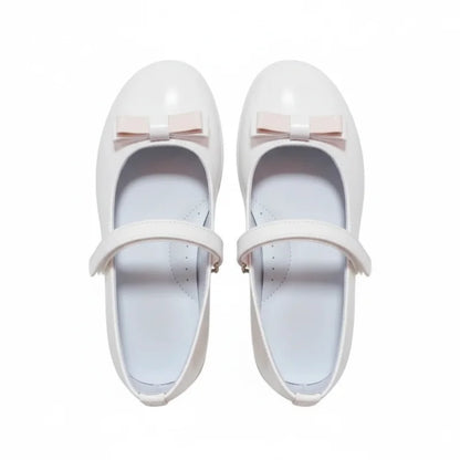 Ricco Ricco Παιδικές Ελληνικές Δερμάτινές Μπαλαρίνες Χειροποίητες Ανατομικές για Κορίτσια Λευκή Μπαρέτα/ Ballerina / Flat Shoes Girl 9022a705161ff42b7879d88f1fd6d0e8_c673de7d-7006-4b76-858c-0a9797ca8049