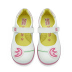 Αgatha Ruiz De La Prada Agatha Ruiz De La Prada Παιδικές Μπαλαρίνες με Σκρατς Δερμάτινες Λευκές Μπαρέτα/ Ballerina / Flat Shoes Girl 9022a705161ff42b7879d88f1fd6d0e8_f766008c-5609-4a13-9a92-c62cafafbaf7