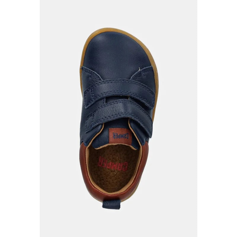 Camper Camper Παιδικό Sneaker με Σκρατς για Αγόρι Μπλε Μποτάκι Αγόρι / Boots Boys AW24-OBK0NJ-59X_F4