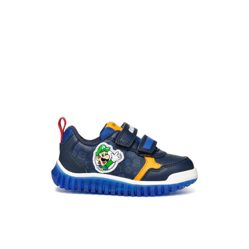 Geox Lightyloo Παιδικά Sneakers B465ZC 000BC C4226 Navy Μπλε