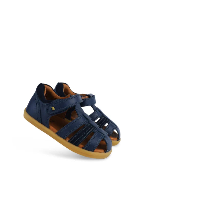 Bobux Bobux BQ10038DBYLE Παιδικά Δερμάτινα Πέδιλα Step Up - Navy Μπλε Πέδιλο Αγόρι / Sandals Boy BB_BQ10038DBYLE_6