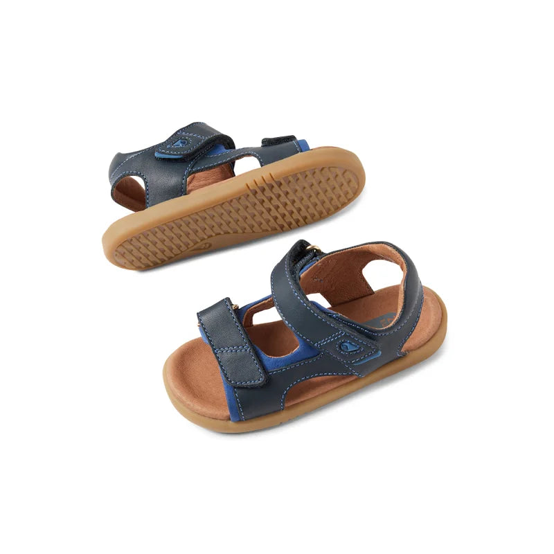 Bobux Bobux BQ10454DBYLE Παιδικά Δερμάτινα Πέδιλα I-Walk - Navy/Blue Πέδιλο Αγόρι / Sandals Boy BB_BQ10454DBYLE_6