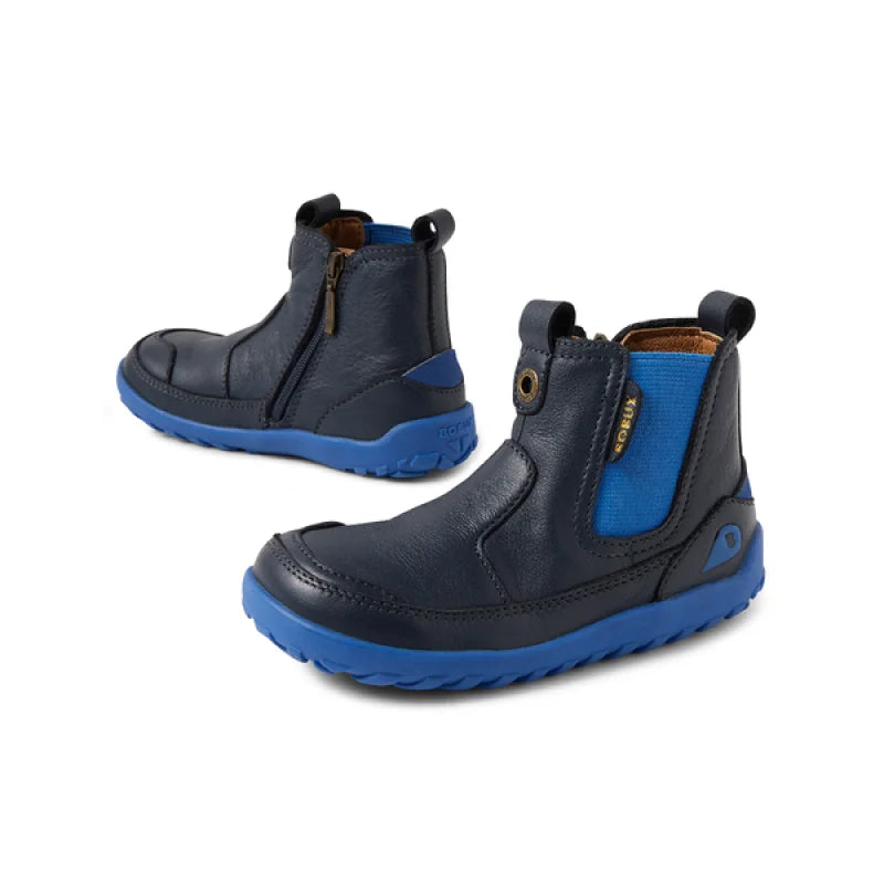 Bobux Bobux ανατομικά δερμάτινα μποτάκια iWalk για αγόρια (Νο: 22-26) Trail Navy μπλε Μποτάκι Αγόρι / Boots Boys BB_BQ10473DBYLE_6