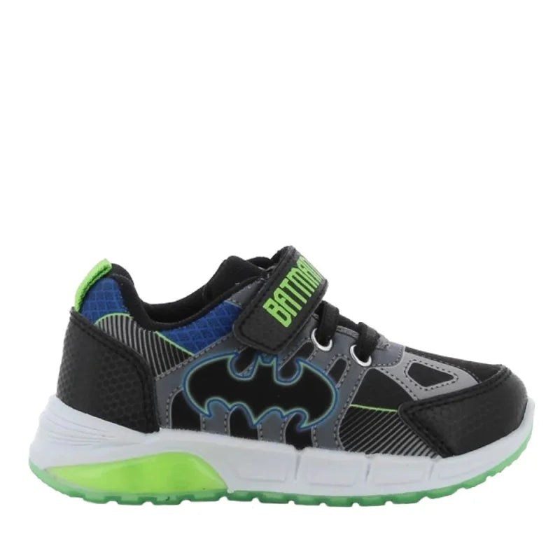 Batman children's sneakers for boys with lights Black
