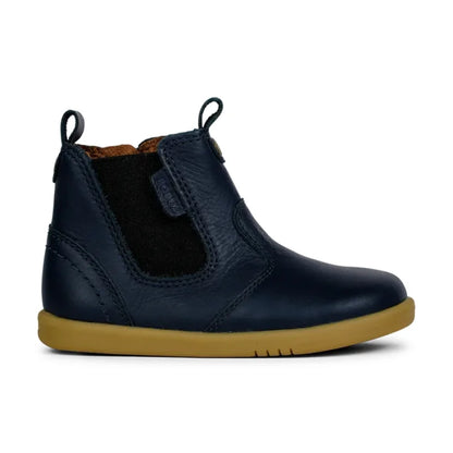 Bobux Bottes pour enfants en cuir avec fermeture éclair bleu 620825A