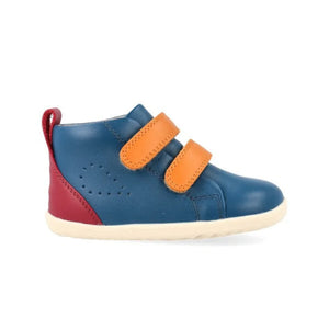 Bobux Bobux Grass Court High Emerald + Cranberry Combo Μποτάκι Αγόρι / Boots Boys BOBUX_PWEBSID_750808_CranberryDeepEmeraldWarmAmberGrassCourtHigh_1_1