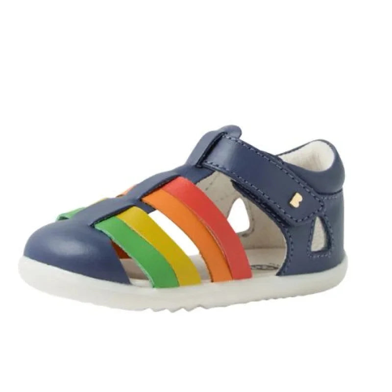 Bobux Bobux BQ10085 Step Up Παιδικά Πέδιλα Tidal Vintage Indigo Multi Πέδιλο Αγόρι / Sandals Boy BQ10085UB2LE180__4