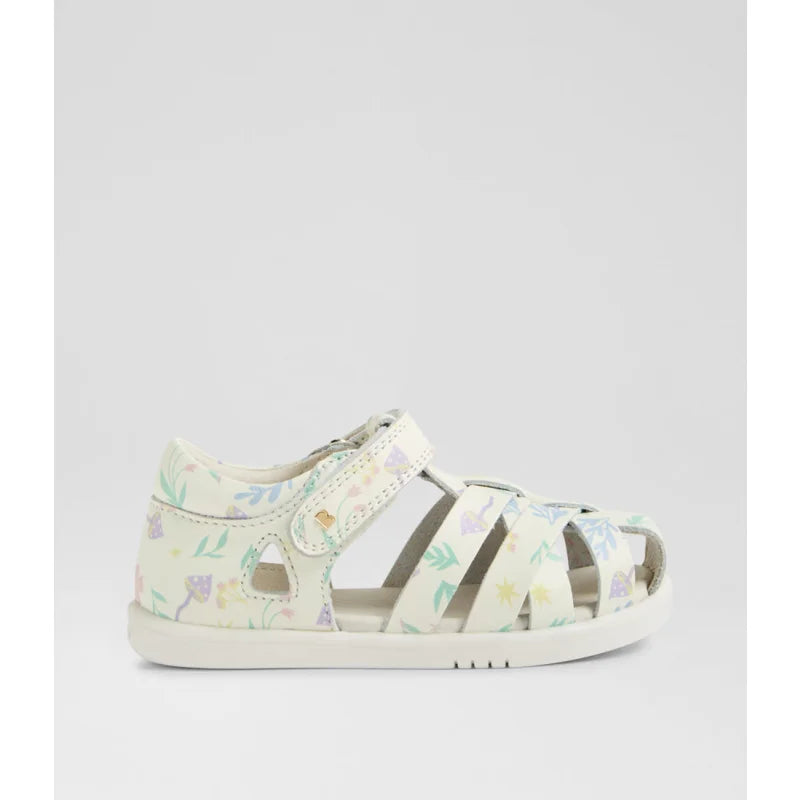 Bobux Bobux BQ10108W54LE Παιδικά Δερμάτινα Πέδιλα Step Up - Λευκό & Ροζ Χρυσό Πέδιλο Κορίτσι / Sandals Girl BQ10108W54LE_2