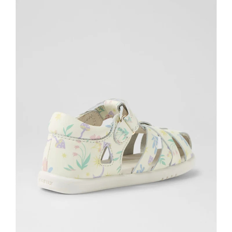 Bobux Bobux BQ10108W54LE Παιδικά Δερμάτινα Πέδιλα Step Up - Λευκό & Ροζ Χρυσό Πέδιλο Κορίτσι / Sandals Girl BQ10108W54LE_4