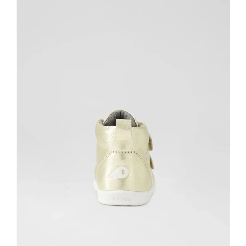 Bobux Bobux Iw Grass Court High Δερμάτινα Ανατομικά Μποτάκια για Κορίτσια Pale Gold Μποτάκι Κορίτσι / Boots Girl BQ10192F39LE_4