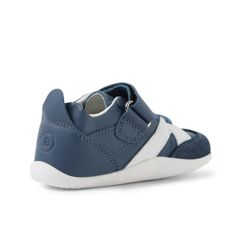 Bobux Bobux BQ10665JE8LE Παιδικά Δερμάτινα Παπούτσια Step Up - Indigo Μπλε Αγκαλιάς Αγόρι / Prenatal Boys BQ10665JE8LE_4